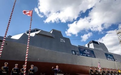 Polonia își lansează nava ORP Wicher, nouă eră militară