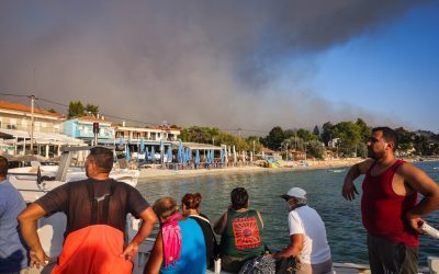 Români evacuați din Halkidiki: Cazare temporară. Cum se solicită ajutorul grec