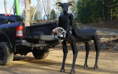 Centaur robot cu drujbă, coșmar sau salvator? Viral!