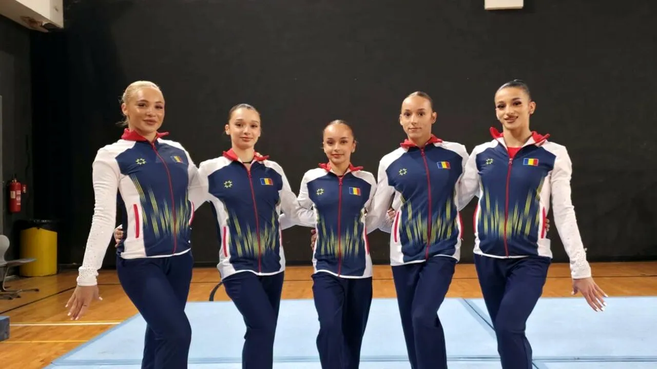 România, calificare mondială: locul 11 la Europenele de gimnastică