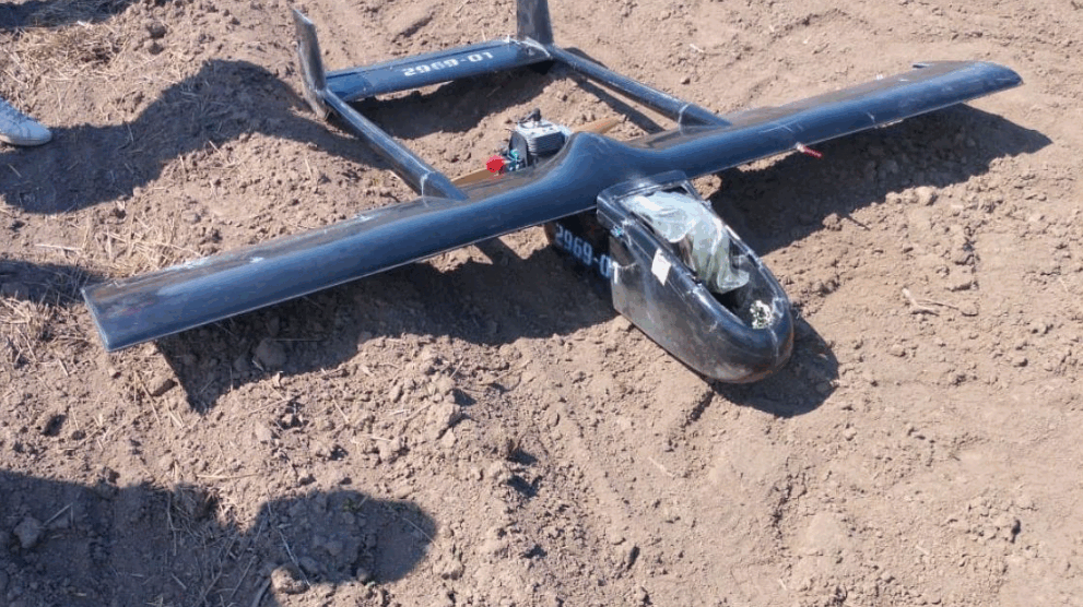 Dronă în Munții Măcinului, detonată controlat