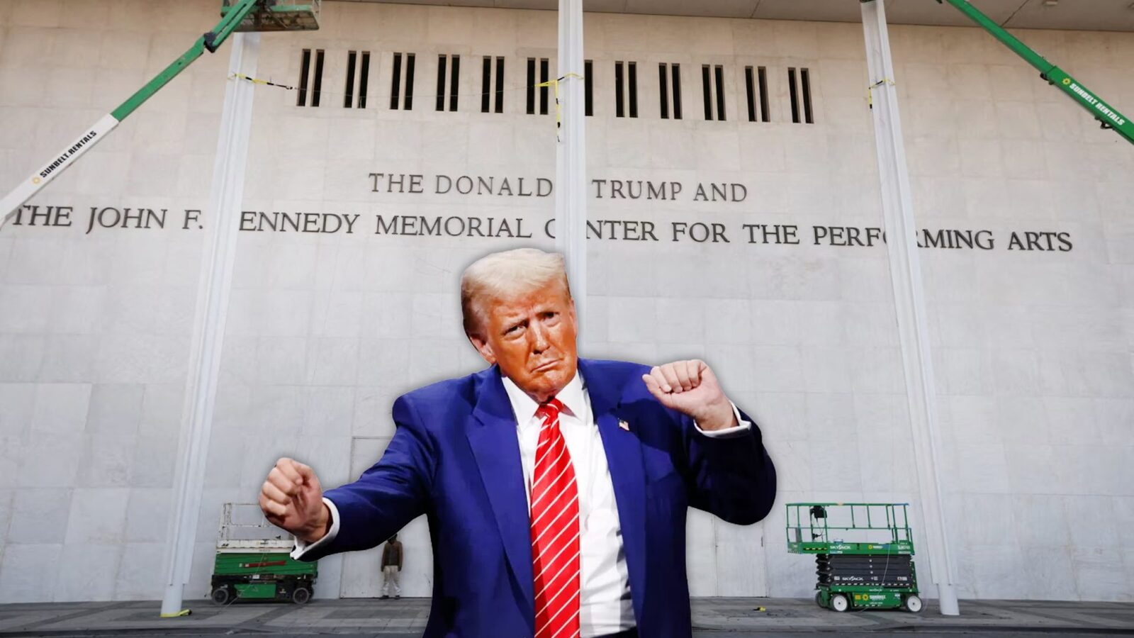 Trump revine pe Centrul Kennedy, din nou în atenție