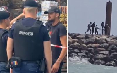 Turiști vs Jandarmi: Scântei pe plajă după incidentul cu drona