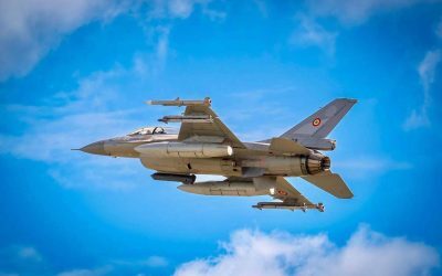 Tulcea: F-16 sus la hotar, drone detectate la 16 km