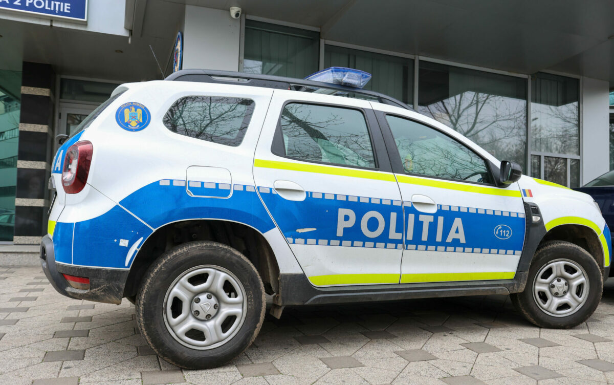 Fugar, cu mașină furată din Bulgaria, a fugit de poliție