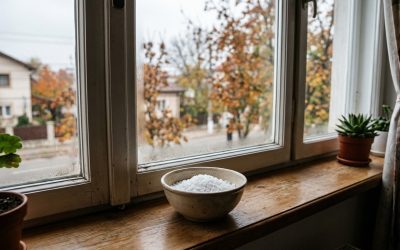Sare pe pervaz toamna: trucul anti-daunători pentru casă