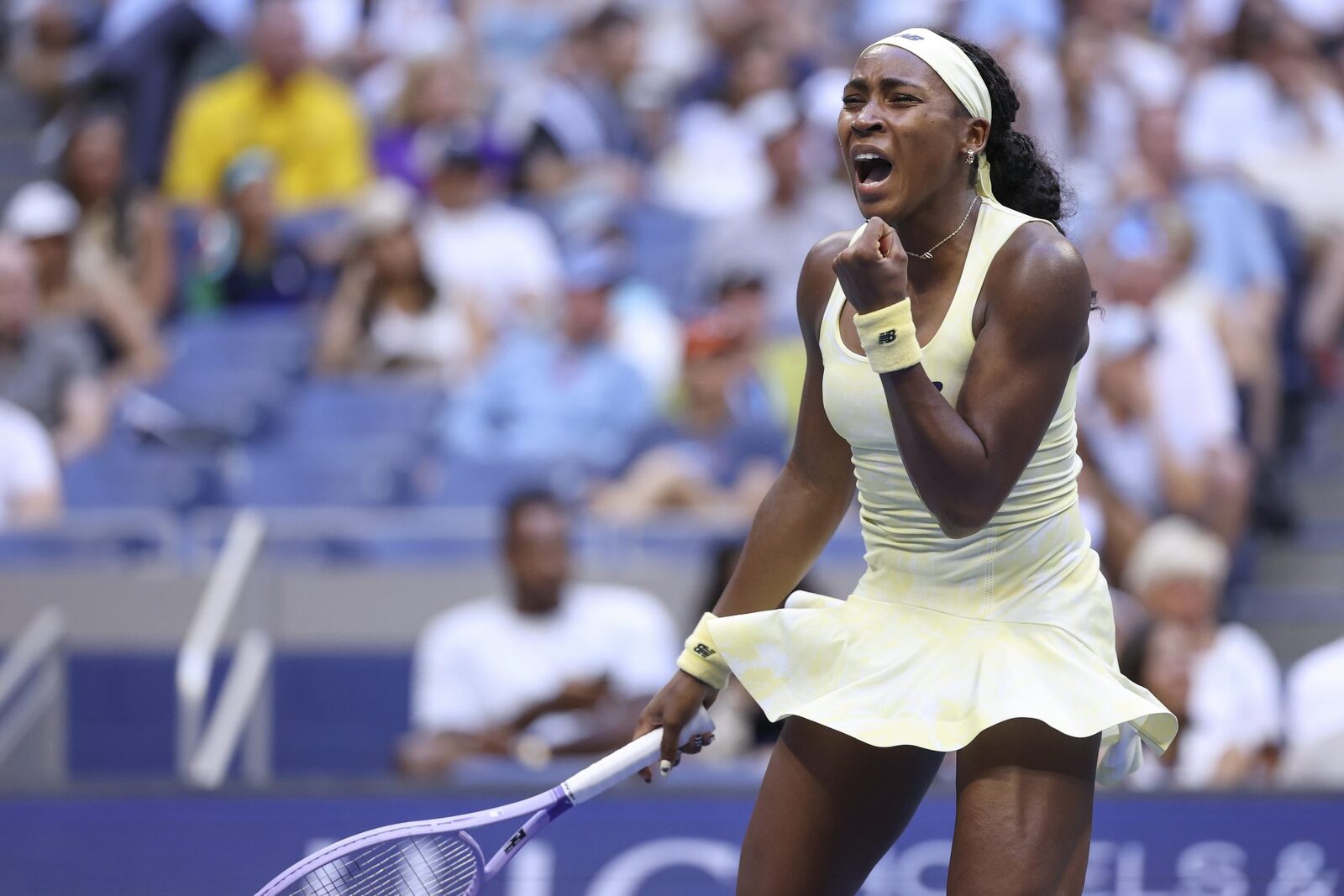 Gauff elimină-o pe Bucșa în minimum de seturi la US Open
