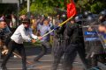 Protest în București, escaladat: Jurnaliști agresați, 47 la Poliție