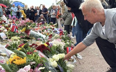 Oana Țoiu, la funeraliile Regelui Harald al Norvegiei