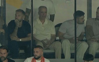 Drăguș și Muhar la Dinamo-FCSB, surprinși de camere