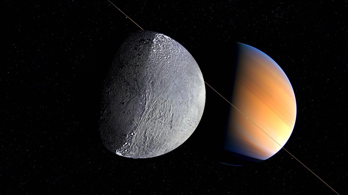 Viața pe Terra, salvată de pe Enceladus. Microbii ne arată calea