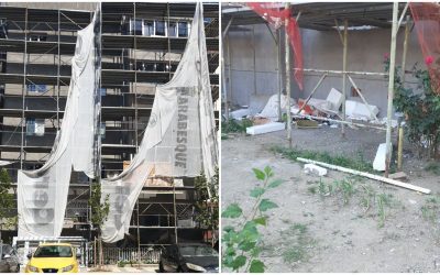 Garda de Mediu, amendă uriașă pentru firma de la blocul din Sectorul 2