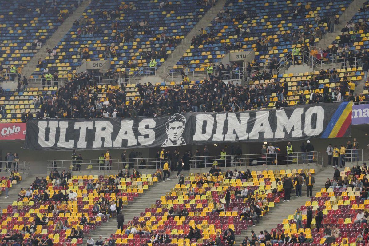 Fanii Dinamo, surpriză pe Arena Națională la România